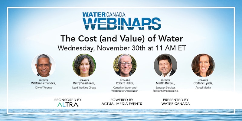 The Cost (and Value) of Water – Water Canada