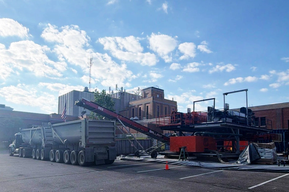 APG Continues Lime Residue Removal Project in Ann Arbor
